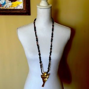 Unique necklace, statement piece